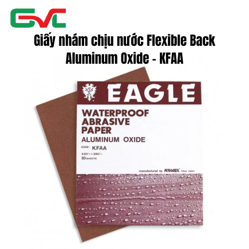 Giấy nhám chịu nước Flexible Back Aluminum Oxide - KFAA - Vật Liệu Hàn GVC - Công Ty CP Công Nghiệp GVC Việt Nam